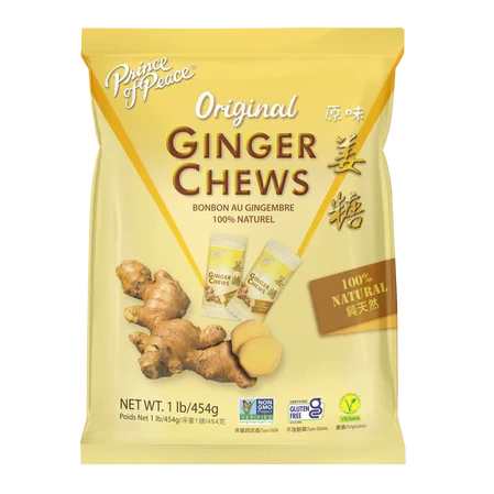 Prince Brand Original Ginger Candy, 1 pound