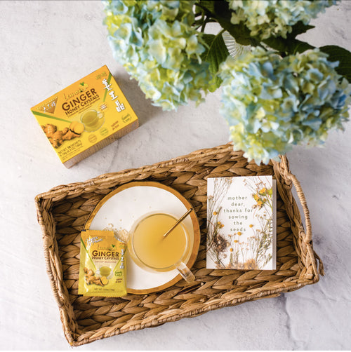 Prince of Peace Matcha Ginger Honey Crystals(18gX10 Packets)