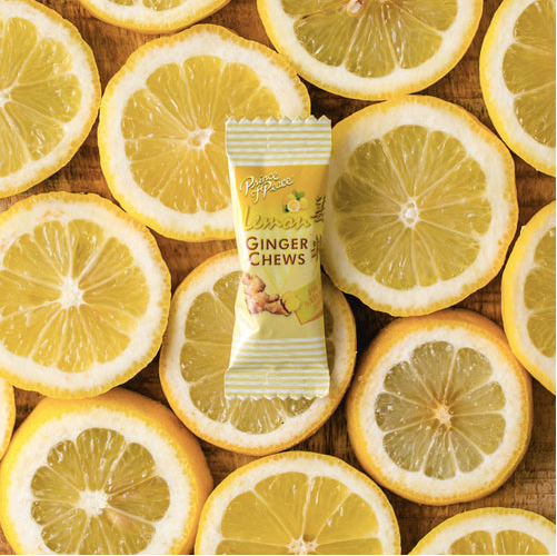 Prince Brand Lemon-Flavored Ginger Candy, 8 oz