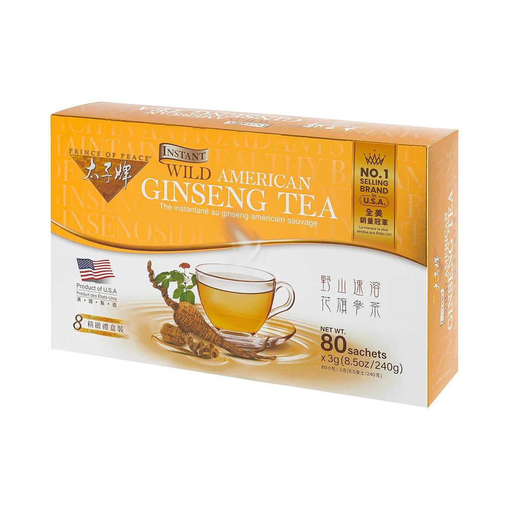 Prince of Peace Wild American Ginseng Tea 80t/Bag.