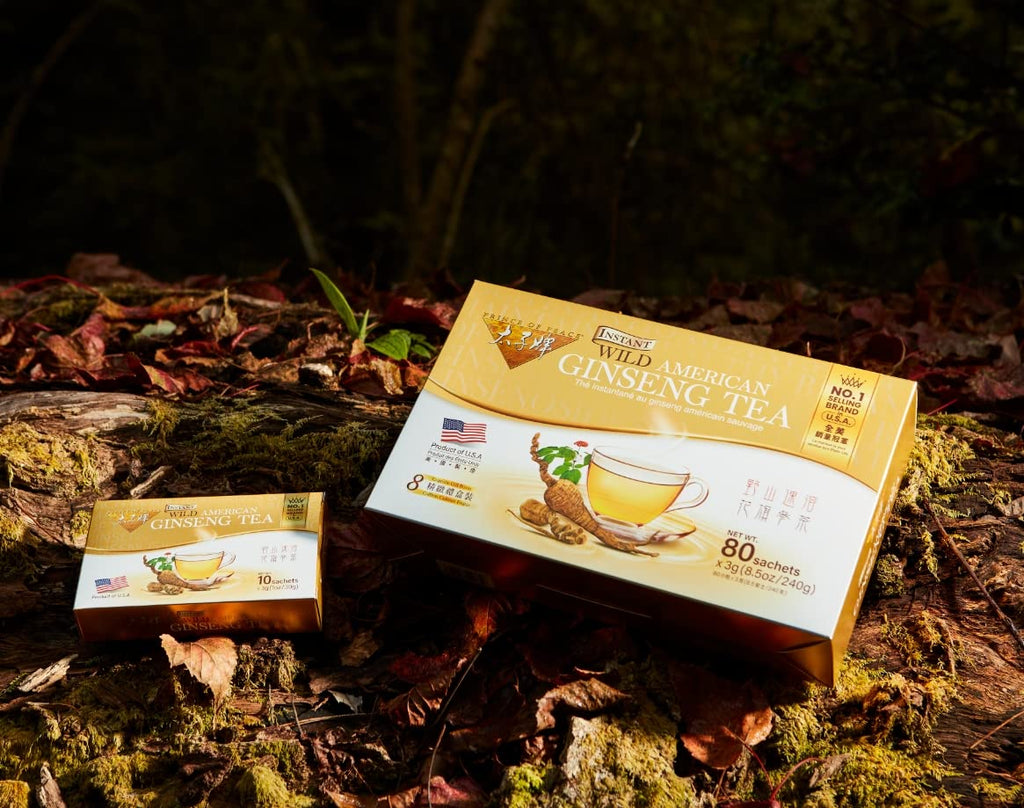 Prince of Peace Wild American Ginseng Tea 80t/Bag.