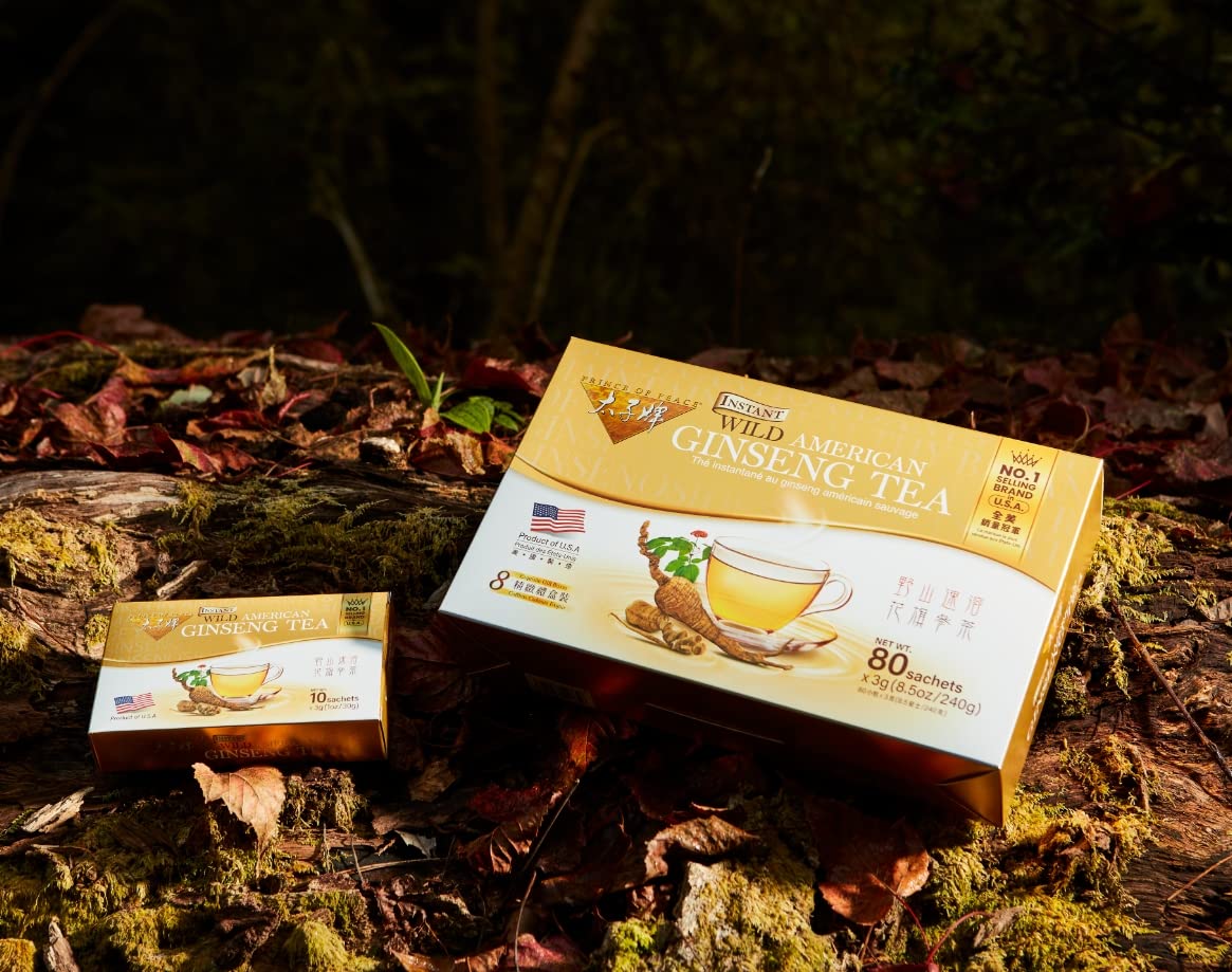 Prince of Peace Wild American Ginseng Tea 80t/Bag.