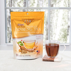 Prince of Peace Wild Ginseng Instant Tea, 30 sachets