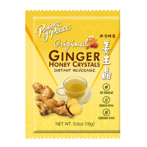 Prince of Peace Instant Ginger Honey Crystals(18gX10 Packets)
