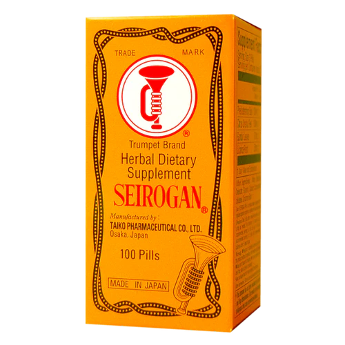 Trumpet Brand Herbal Dietary Supplement SEIROGAN 100 Pills
