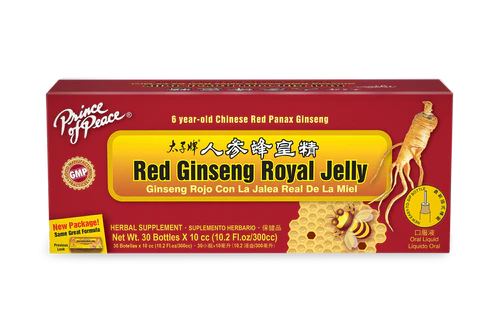 Prince of Peace Red Ginseng Royal Jelly Oral Liquid 30Bottle*10cc
