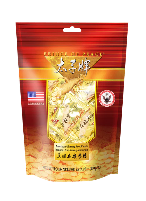 Prince of Peace American Ginseng Root Candy (6oz)